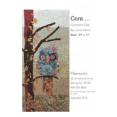 Cora the Common Owl Collage Pattern